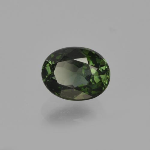Turmalina verde natural 0,87ct, corte oval, VVS-VS
