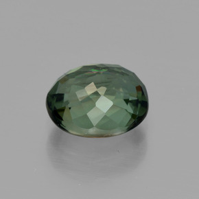 Turmalina verde natural 1,31ct, corte oval, VS