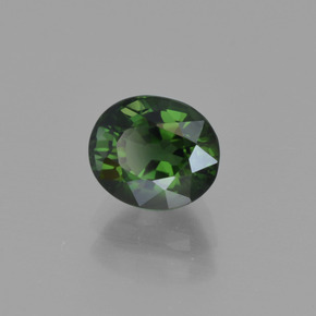 Turmalina Verde médio Natural 1.19ct, Corte Oval, VVS-VS