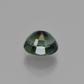 Turmalina Verde médio Natural 1.19ct, Corte Oval, VVS-VS