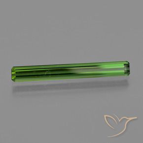 Turmalina Verde médio Natural 1.50ct, Corte Octógono / Esmeralda, VVS-VS
