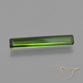 Turmalina Verde escuro Natural 1.53ct, Corte Octógono / Esmeralda, VS