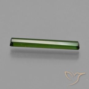 Turmalina Verde escuro Natural 1.53ct, Corte Octógono / Esmeralda, VS