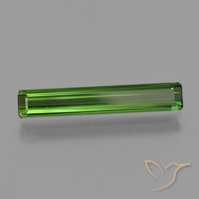 Turmalina Verde floresta Natural 1.52ct, Corte Octógono / Esmeralda, VVS-VS