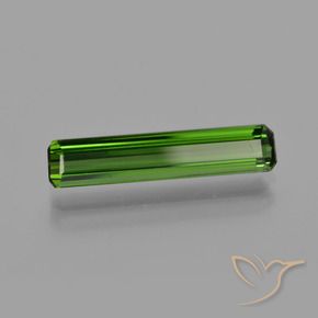 Turmalina Verde escuro Natural 1.59ct, Corte Octógono / Esmeralda, VS