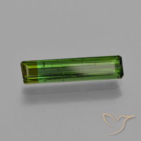 Turmalina Verde Terroso Natural 1.52ct, Corte Octógono / Esmeralda, VS-SI