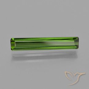 Turmalina Verde floresta Natural 1.53ct, Corte Octógono / Esmeralda, VVS-VS