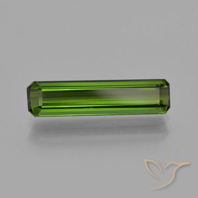 Turmalina Verde floresta Natural 1.54ct, Corte Octógono / Esmeralda, VS