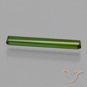 Turmalina Verde Terroso Natural 1.11ct, Corte Octógono / Esmeralda, VS