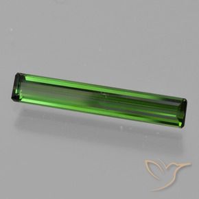 Turmalina Verde Terroso Natural 1.08ct, Corte Octógono / Esmeralda, VVS-VS