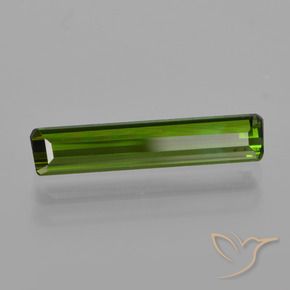 Turmalina Verde floresta Natural 1.16ct, Corte Octógono / Esmeralda, VS