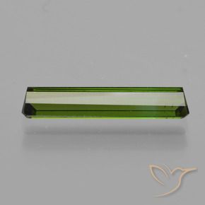 Turmalina Verde floresta Natural 1.16ct, Corte Octógono / Esmeralda, VS