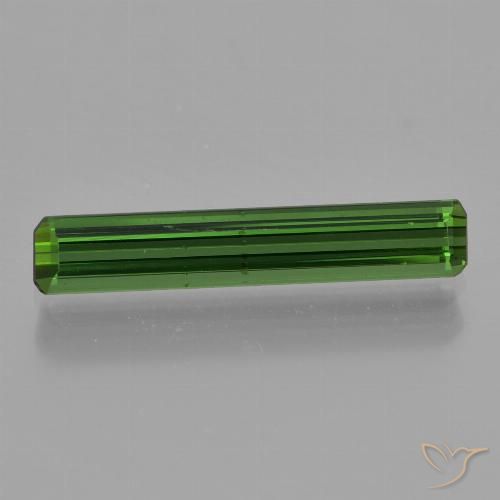 1.08ct Natural Verde médio Turmalina, Corte Esmeralda, VVS-VS