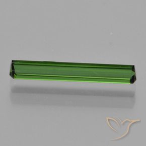 Turmalina Verde médio Natural 1.08ct, Corte Octógono / Esmeralda, VVS-VS