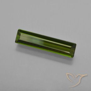Turmalina Verde Terroso Natural 2.01ct, Corte Octógono / Esmeralda, VS