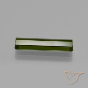 Turmalina Verde Terroso Natural 2.01ct, Corte Octógono / Esmeralda, VS