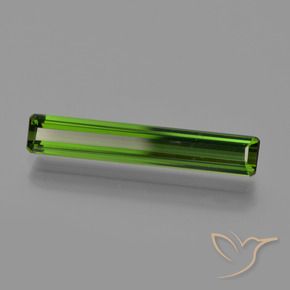 Turmalina Verde escuro Natural 2.11ct, Corte Octógono / Esmeralda, VVS-VS