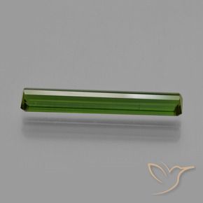 Turmalina Verde escuro Natural 2.11ct, Corte Octógono / Esmeralda, VVS-VS