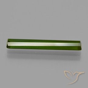 Turmalina Verde escuro Natural 2.34ct, Corte Octógono / Esmeralda, VVS-VS