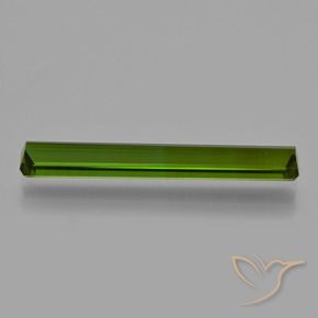 Turmalina verde escuro Natural 2.52ct, Corte Octógono / Esmeralda, VVS-VS
