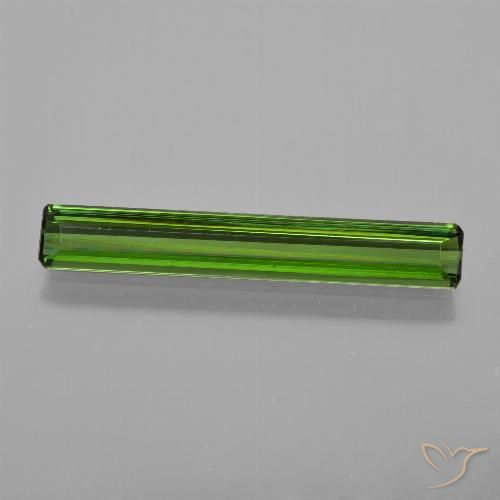 2.01ct Natural Verde médio Turmalina, Corte Esmeralda, VVS-VS