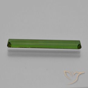 Turmalina Verde médio Natural 2.01ct, Corte Octógono / Esmeralda, VVS-VS