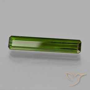Turmalina Verde escuro Natural 3.19ct, Corte Octógono / Esmeralda, VS