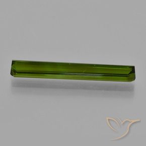 Turmalina Verde Terroso Natural 3.27ct, Corte Octógono / Esmeralda, VS