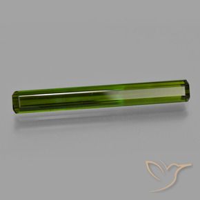 Turmalina verde escuro Natural 3.19ct, Corte Octógono / Esmeralda, VS