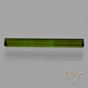 Turmalina verde escuro Natural 3.19ct, Corte Octógono / Esmeralda, VS