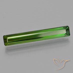 Turmalina Verde escuro Natural 2.60ct, Corte Octógono / Esmeralda, VS