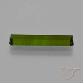 Turmalina Verde escuro Natural 2.59ct, Corte Octógono / Esmeralda, VS