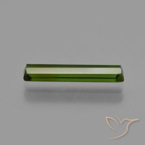 Turmalina Verde Terroso Natural 1.32ct, Corte Octógono / Esmeralda, VS