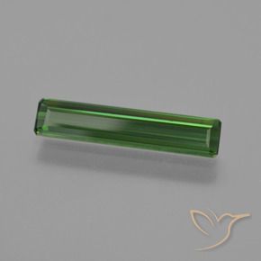 Turmalina Verde floresta Natural 1.35ct, Corte Octógono / Esmeralda, VS