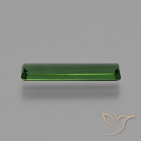 Turmalina Verde floresta Natural 1.35ct, Corte Octógono / Esmeralda, VS