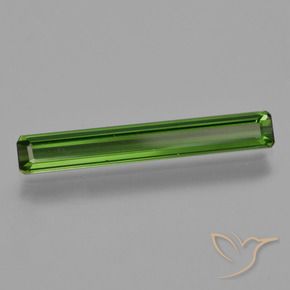 Turmalina Verde floresta Natural 1.33ct, Corte Octógono / Esmeralda, VS