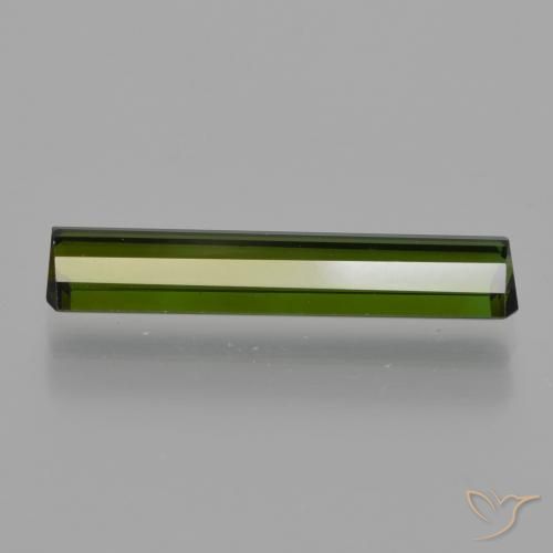 Turmalina Verde escuro Natural 1.84ct, Corte Octógono / Esmeralda, VS
