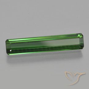 Turmalina Verde Natural 1.57ct, Corte Octógono / Esmeralda, VVS-VS