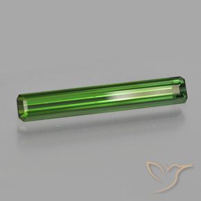 Turmalina Verde floresta Natural 1.60ct, Corte Octógono / Esmeralda, VS
