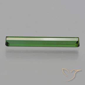 Turmalina Verde floresta Natural 1.60ct, Corte Octógono / Esmeralda, VS