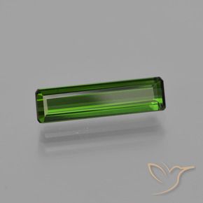 Turmalina Verde Terroso Natural 1.46ct, Corte Octógono / Esmeralda, VVS-VS