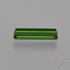 Turmalina Verde Terroso Natural 1.46ct, Corte Octógono / Esmeralda, VVS-VS