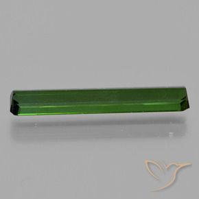 Turmalina Verde floresta Natural 1.47ct, Corte Octógono / Esmeralda, VVS-VS