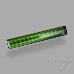 Turmalina Verde Terroso Natural 1.49ct, Corte Octógono / Esmeralda, VVS-VS
