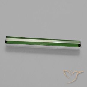Turmalina Verde médio Natural 1.44ct, Corte Octógono / Esmeralda, VS-SI