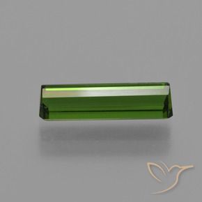 Turmalina Verde Terroso Natural 1.44ct, Corte Octógono / Esmeralda, VVS-VS
