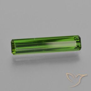 Turmalina verde escuro Natural 1.58ct, Corte Octógono / Esmeralda, VVS-VS