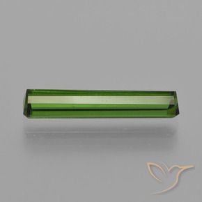 Turmalina verde escuro Natural 1.58ct, Corte Octógono / Esmeralda, VVS-VS