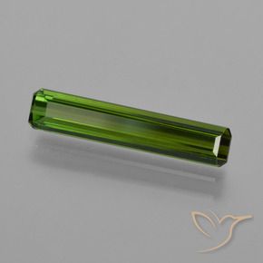 Turmalina Verde Terroso Natural 1.44ct, Corte Octógono / Esmeralda, VS