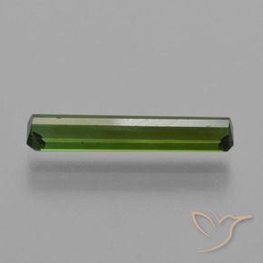 Turmalina Verde Terroso Natural 1.44ct, Corte Octógono / Esmeralda, VS